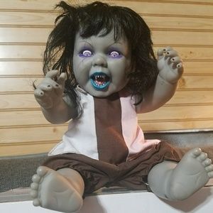 Gothic Creepy Demon Doll Anatomically correct
